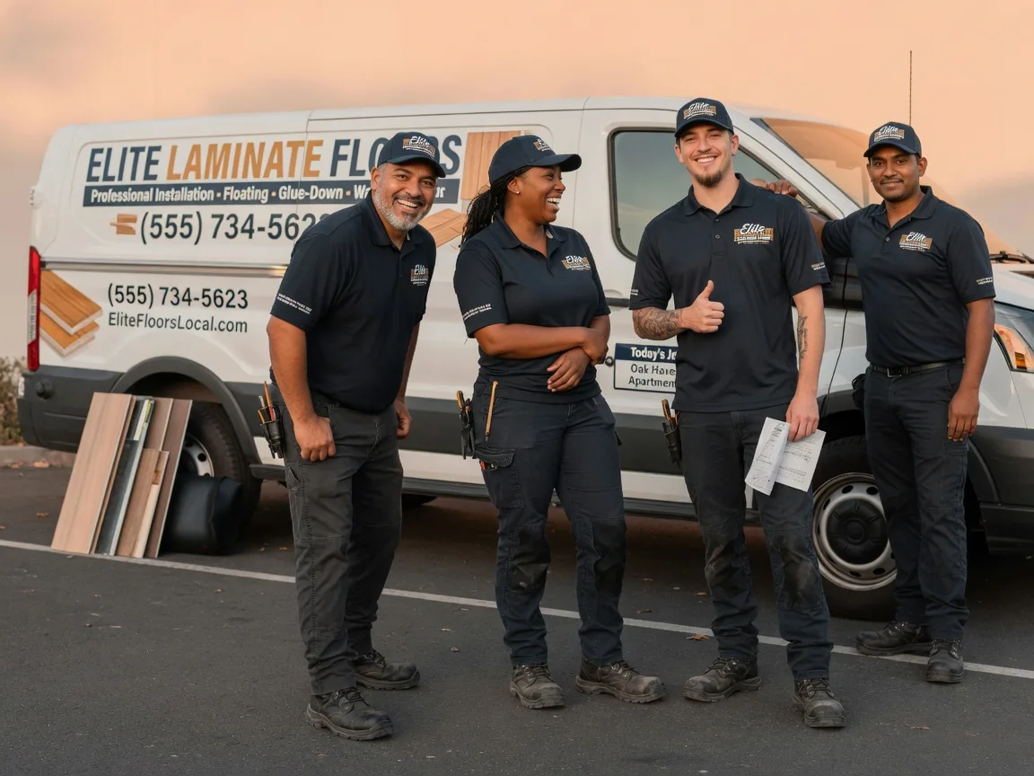 Laminate flooring installation company in Banks, OR